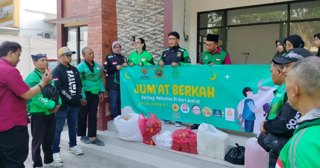 GMC Mojokerto dan Baznas Jumat Berkah